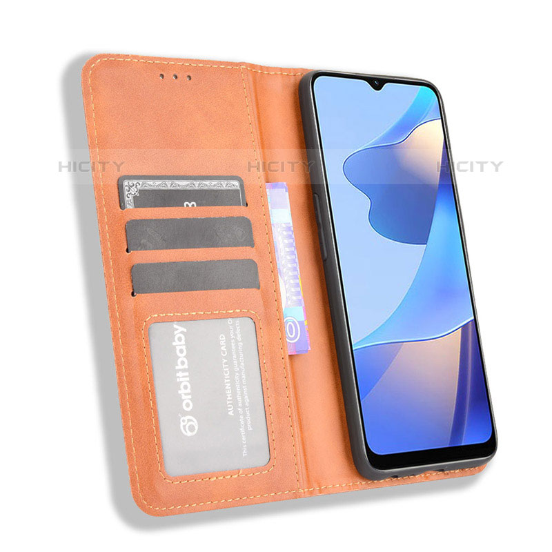 Coque Portefeuille Livre Cuir Etui Clapet BY4 pour Oppo A16s Plus