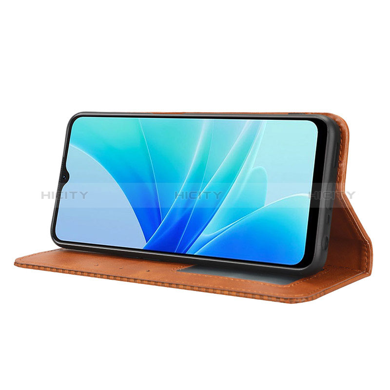 Coque Portefeuille Livre Cuir Etui Clapet BY4 pour Oppo A77s Plus