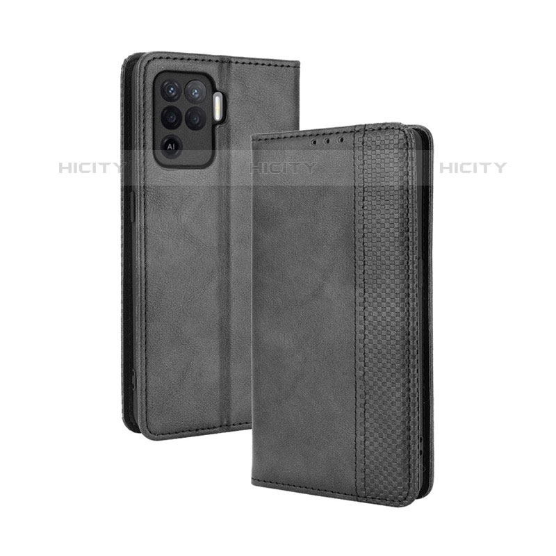 Coque Portefeuille Livre Cuir Etui Clapet BY4 pour Oppo A94 4G Plus