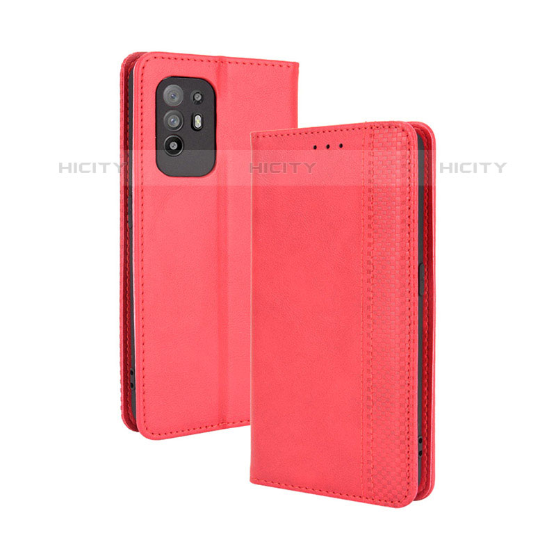 Coque Portefeuille Livre Cuir Etui Clapet BY4 pour Oppo A94 5G Plus