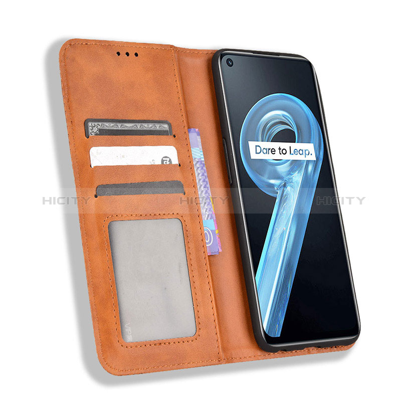 Coque Portefeuille Livre Cuir Etui Clapet BY4 pour Oppo A96 4G Plus