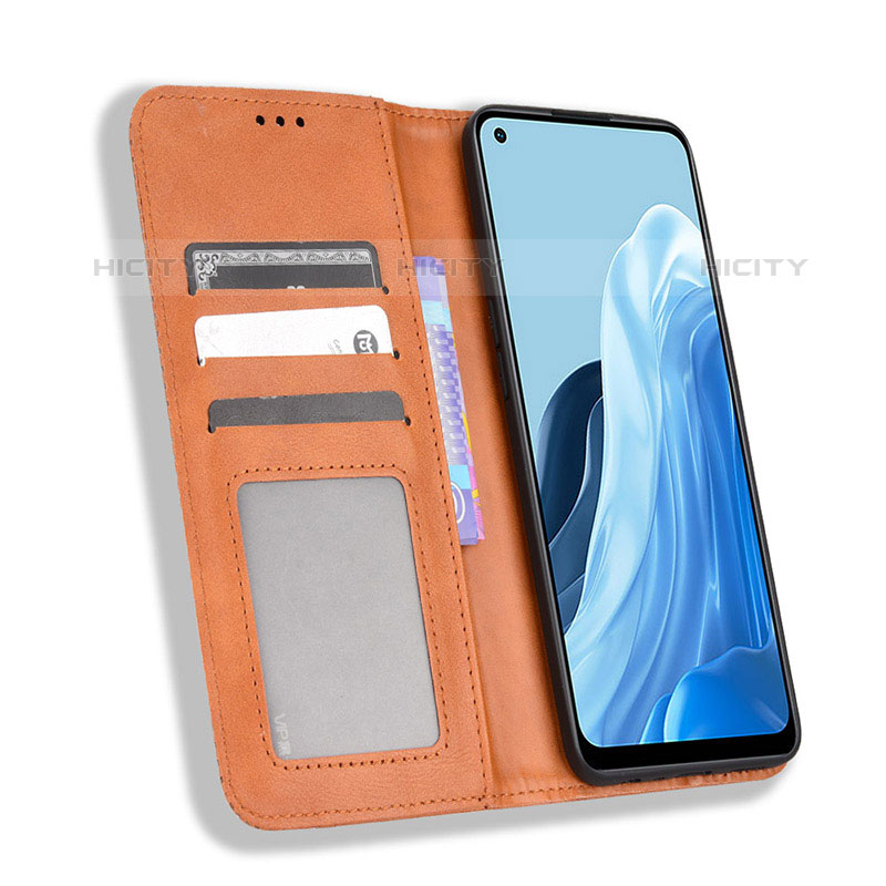 Coque Portefeuille Livre Cuir Etui Clapet BY4 pour Oppo F21s Pro 4G Plus