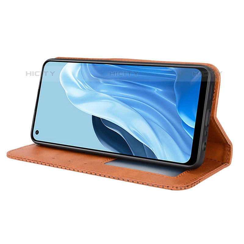 Coque Portefeuille Livre Cuir Etui Clapet BY4 pour Oppo Reno7 4G Plus