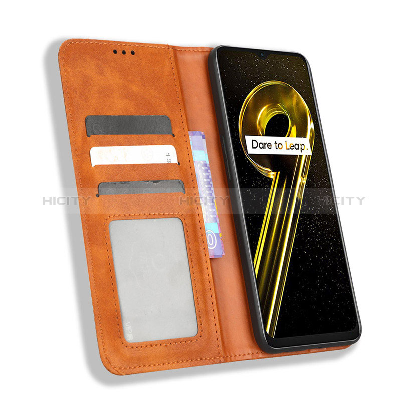 Coque Portefeuille Livre Cuir Etui Clapet BY4 pour Realme 10 5G Plus