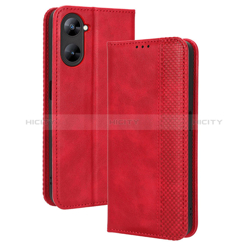 Coque Portefeuille Livre Cuir Etui Clapet BY4 pour Realme 10S 5G Plus