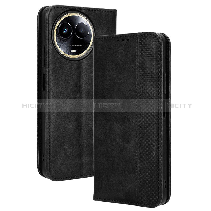 Coque Portefeuille Livre Cuir Etui Clapet BY4 pour Realme 11X 5G Plus