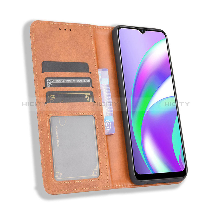 Coque Portefeuille Livre Cuir Etui Clapet BY4 pour Realme 7i RMX2193 Plus