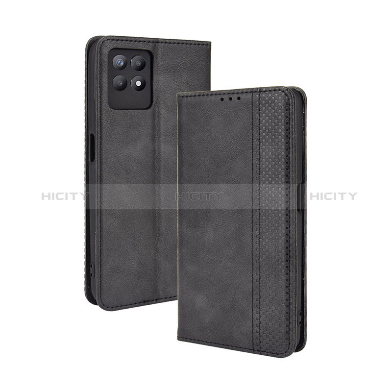 Coque Portefeuille Livre Cuir Etui Clapet BY4 pour Realme 8i Plus