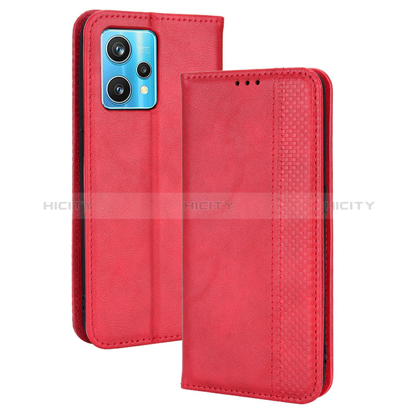 Coque Portefeuille Livre Cuir Etui Clapet BY4 pour Realme 9 4G Plus