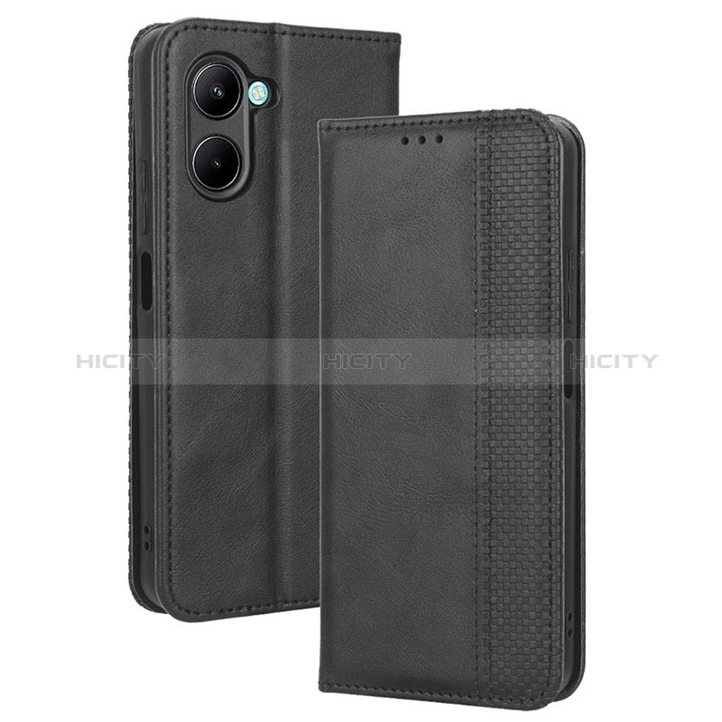 Coque Portefeuille Livre Cuir Etui Clapet BY4 pour Realme C33 (2023) Plus