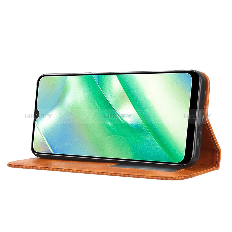 Coque Portefeuille Livre Cuir Etui Clapet BY4 pour Realme C33 (2023) Plus