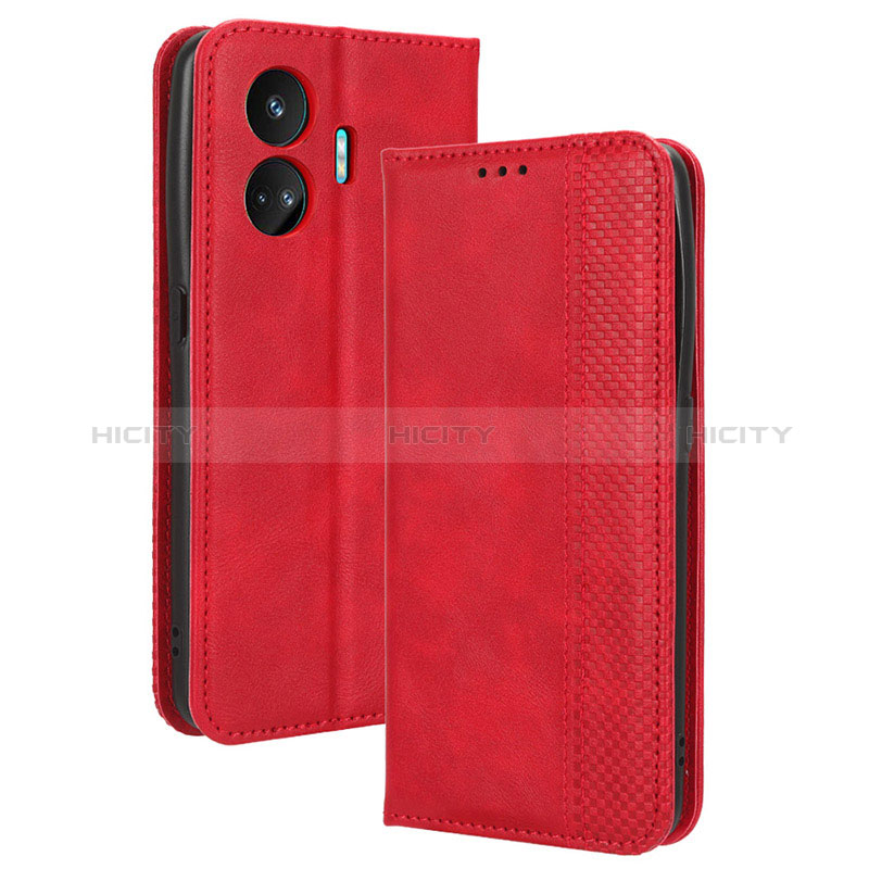 Coque Portefeuille Livre Cuir Etui Clapet BY4 pour Realme GT Neo5 SE 5G Plus