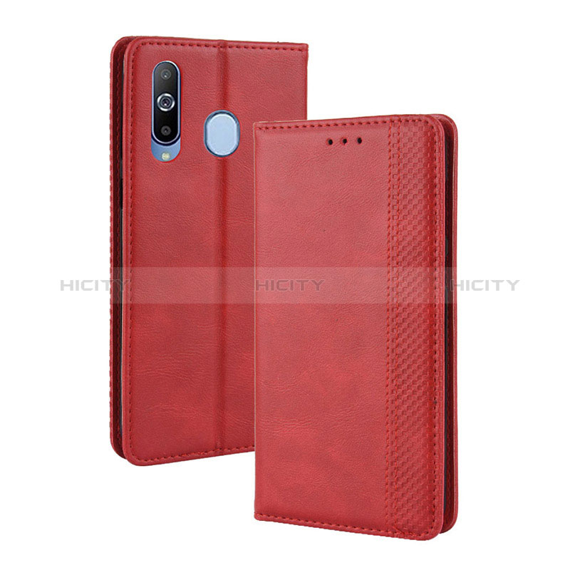 Coque Portefeuille Livre Cuir Etui Clapet BY4 pour Samsung Galaxy A60 Plus