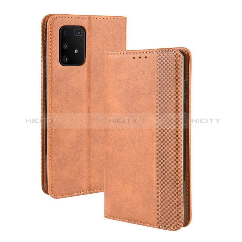 Coque Portefeuille Livre Cuir Etui Clapet BY4 pour Samsung Galaxy A91 Plus