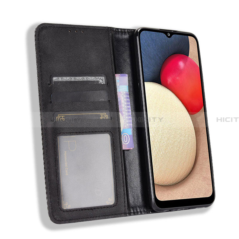 Coque Portefeuille Livre Cuir Etui Clapet BY4 pour Samsung Galaxy F02S SM-E025F Plus