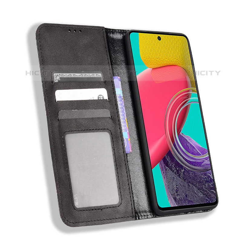 Coque Portefeuille Livre Cuir Etui Clapet BY4 pour Samsung Galaxy M33 5G Plus