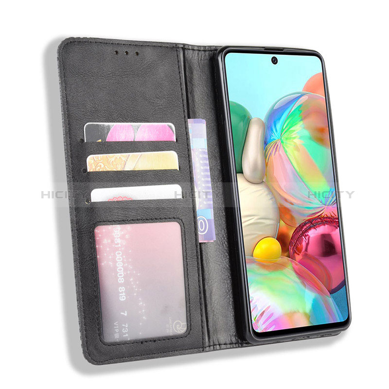 Coque Portefeuille Livre Cuir Etui Clapet BY4 pour Samsung Galaxy M60s Plus