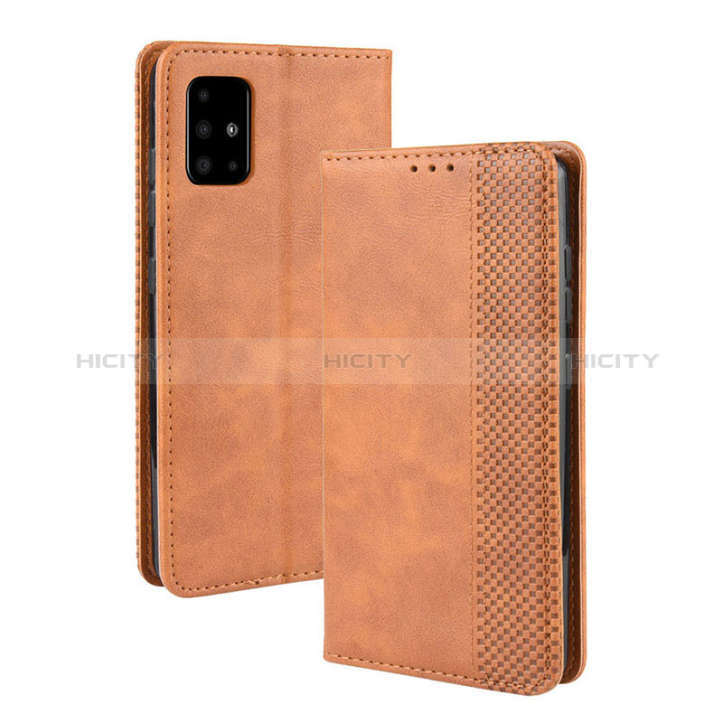 Coque Portefeuille Livre Cuir Etui Clapet BY4 pour Samsung Galaxy S20 Ultra 5G Marron Plus