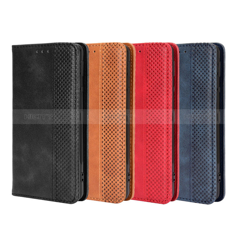 Coque Portefeuille Livre Cuir Etui Clapet BY4 pour Sharp Aquos Sense4 Plus