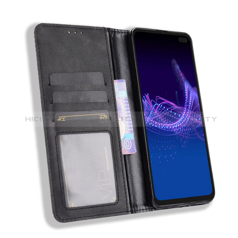 Coque Portefeuille Livre Cuir Etui Clapet BY4 pour Sharp Aquos Sense4 Plus Plus