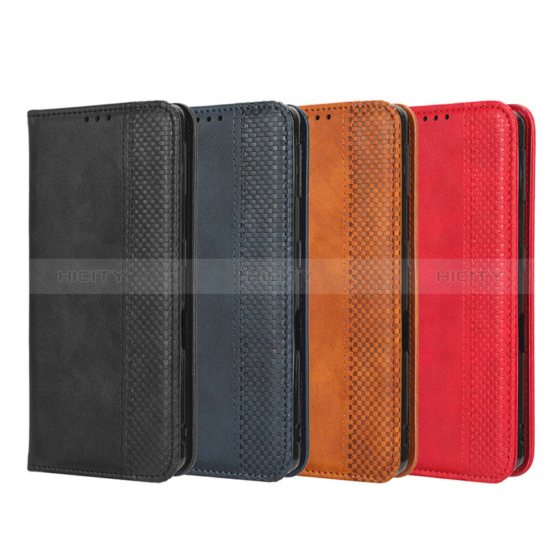 Coque Portefeuille Livre Cuir Etui Clapet BY4 pour Sharp Aquos Sense7 Plus Plus