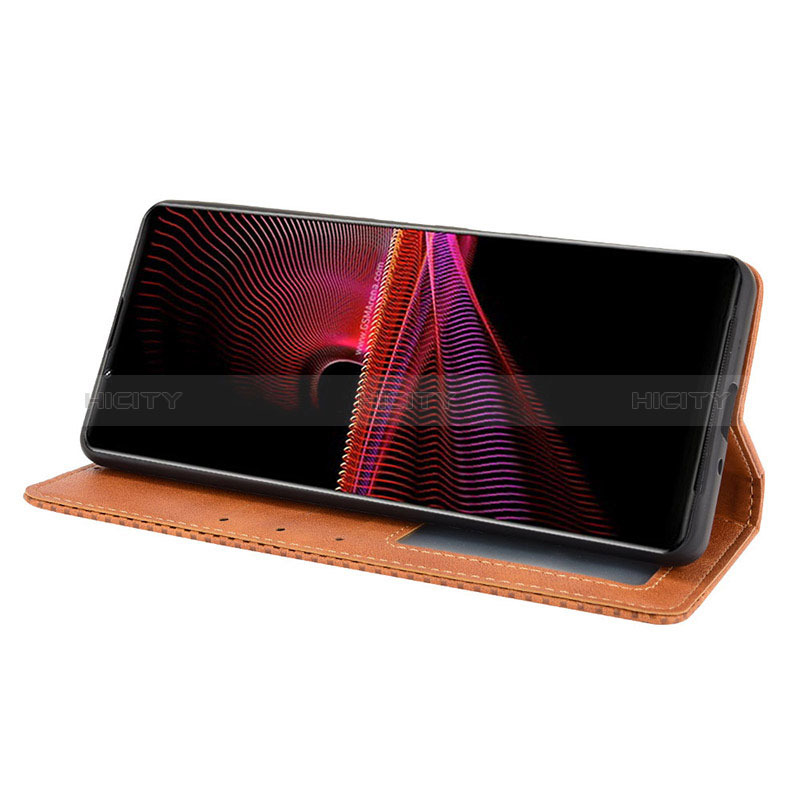 Coque Portefeuille Livre Cuir Etui Clapet BY4 pour Sony Xperia 1 III Plus