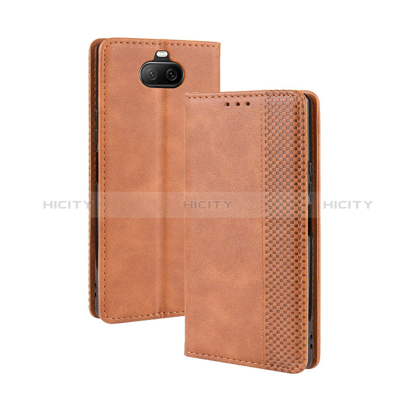 Coque Portefeuille Livre Cuir Etui Clapet BY4 pour Sony Xperia 8 Plus