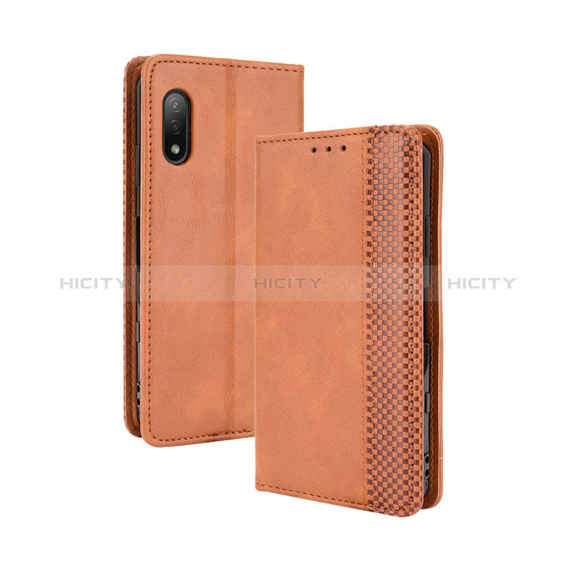 Coque Portefeuille Livre Cuir Etui Clapet BY4 pour Sony Xperia Ace II SO-41B Plus