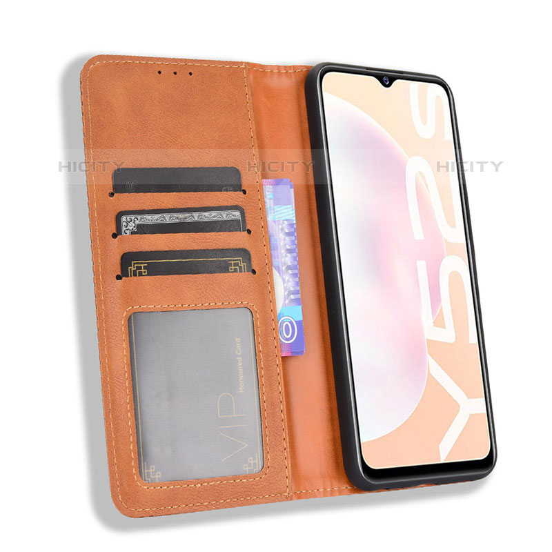 Coque Portefeuille Livre Cuir Etui Clapet BY4 pour Vivo iQOO U3 5G Plus