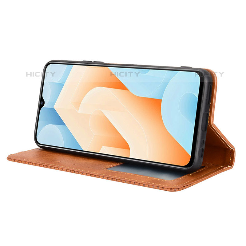 Coque Portefeuille Livre Cuir Etui Clapet BY4 pour Vivo iQOO U5 5G Plus