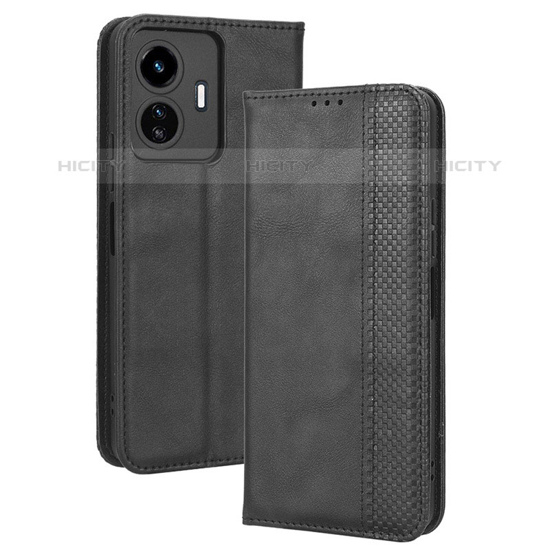 Coque Portefeuille Livre Cuir Etui Clapet BY4 pour Vivo iQOO Z6 Lite 5G Plus