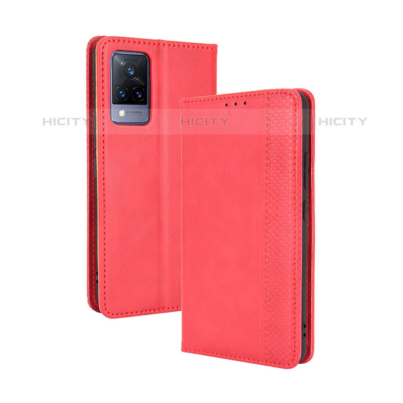 Coque Portefeuille Livre Cuir Etui Clapet BY4 pour Vivo V21s 5G Plus