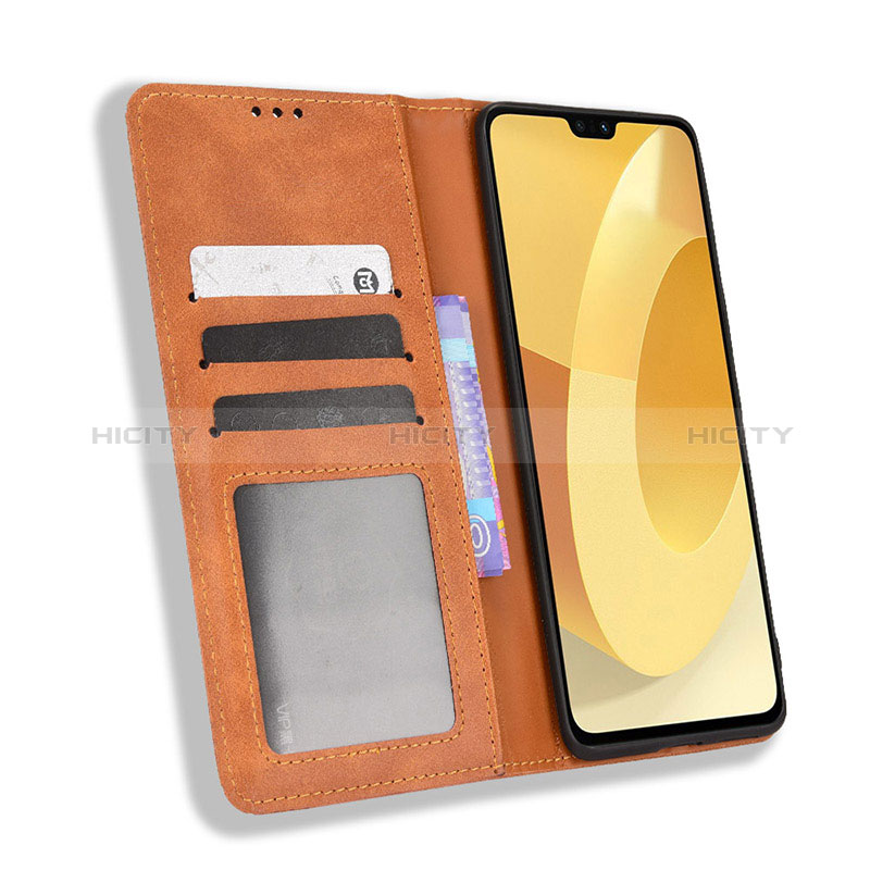 Coque Portefeuille Livre Cuir Etui Clapet BY4 pour Vivo V23 5G Plus