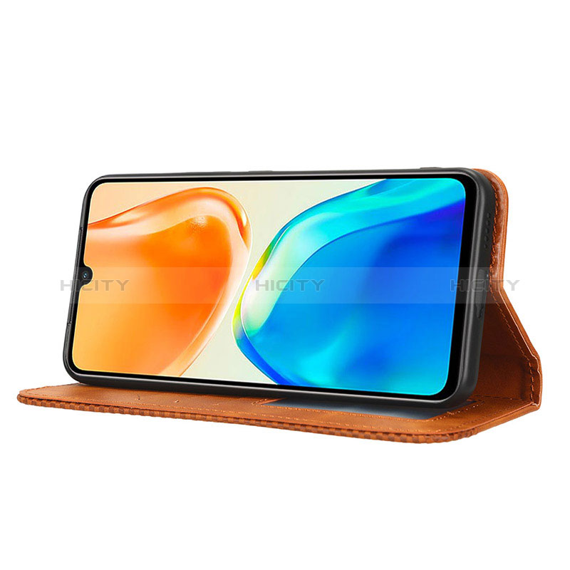 Coque Portefeuille Livre Cuir Etui Clapet BY4 pour Vivo V25 5G Plus