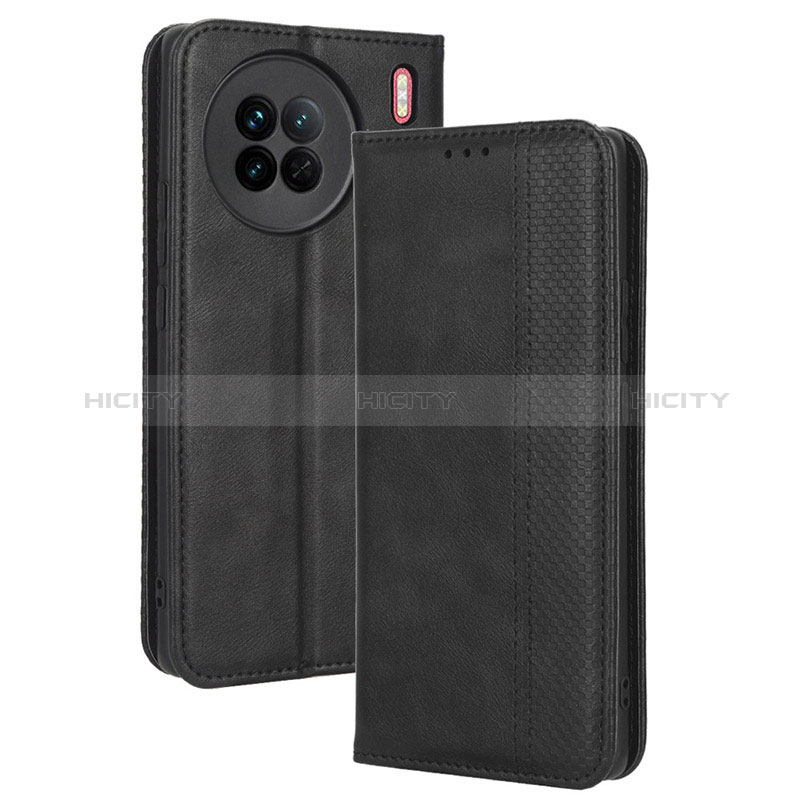 Coque Portefeuille Livre Cuir Etui Clapet BY4 pour Vivo X90 5G Plus