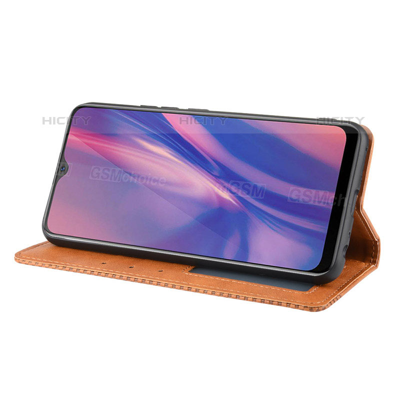 Coque Portefeuille Livre Cuir Etui Clapet BY4 pour Vivo Y11 Plus