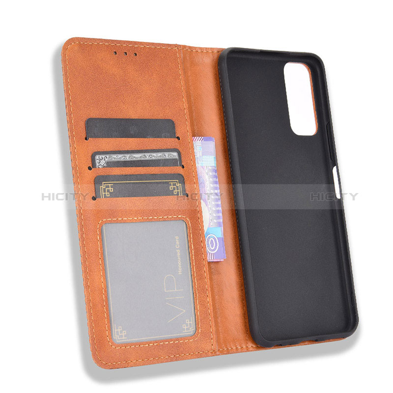 Coque Portefeuille Livre Cuir Etui Clapet BY4 pour Vivo Y12A Plus