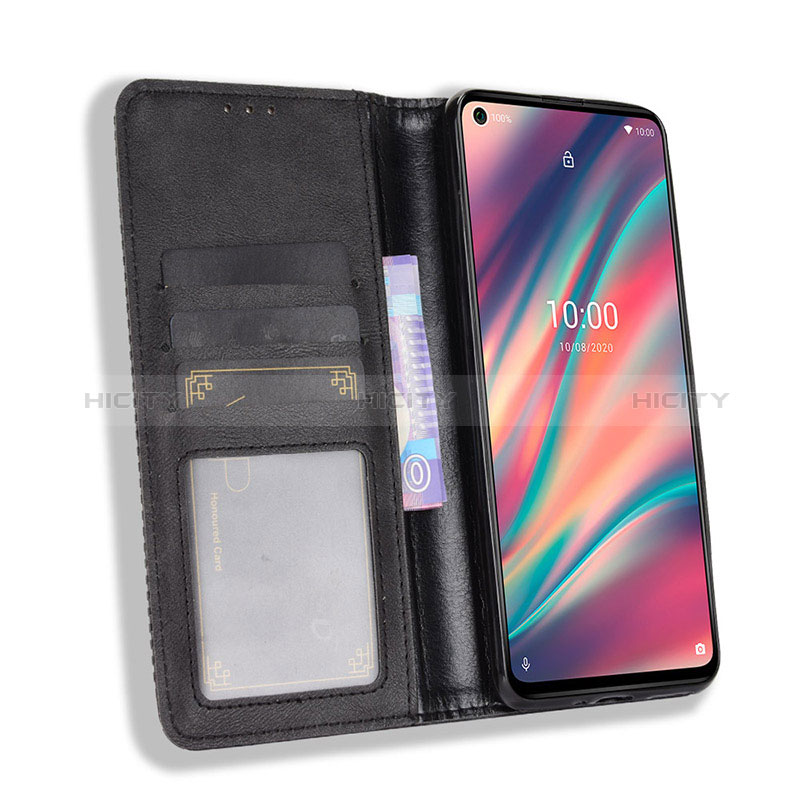 Coque Portefeuille Livre Cuir Etui Clapet BY4 pour Wiko View5 Plus