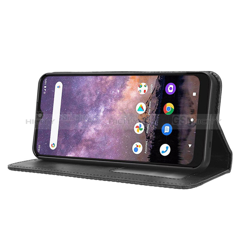 Coque Portefeuille Livre Cuir Etui Clapet BY4 pour Wiko Voix Plus