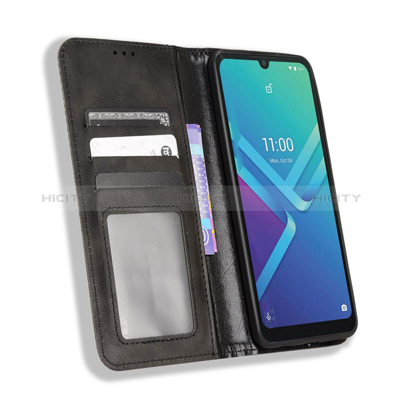 Coque Portefeuille Livre Cuir Etui Clapet BY4 pour Wiko Y82 Plus