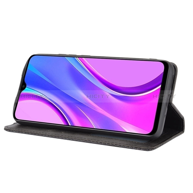 Coque Portefeuille Livre Cuir Etui Clapet BY4 pour Xiaomi POCO C3 Plus