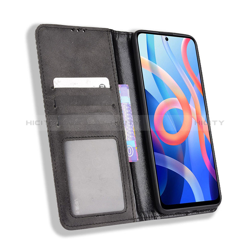 Coque Portefeuille Livre Cuir Etui Clapet BY4 pour Xiaomi Poco M4 Pro 5G Plus