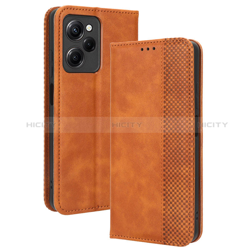 Coque Portefeuille Livre Cuir Etui Clapet BY4 pour Xiaomi Poco X5 Pro 5G Plus