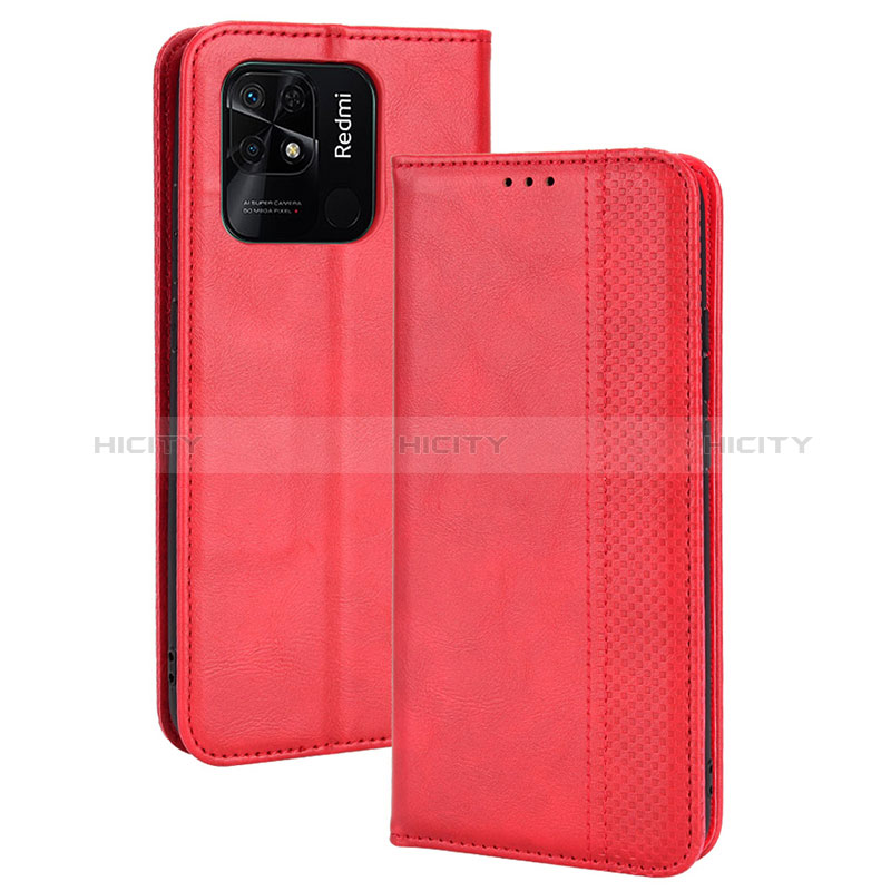 Coque Portefeuille Livre Cuir Etui Clapet BY4 pour Xiaomi Redmi 10 Power Plus