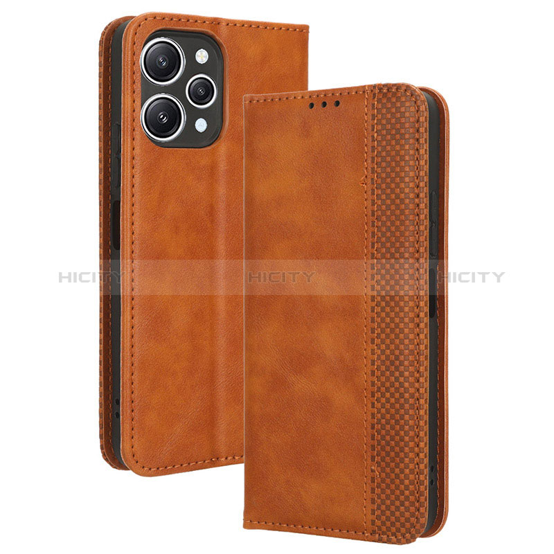 Coque Portefeuille Livre Cuir Etui Clapet BY4 pour Xiaomi Redmi 12 4G Plus