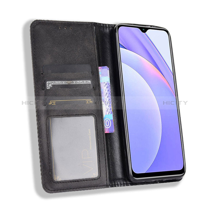 Coque Portefeuille Livre Cuir Etui Clapet BY4 pour Xiaomi Redmi 9 Power Plus