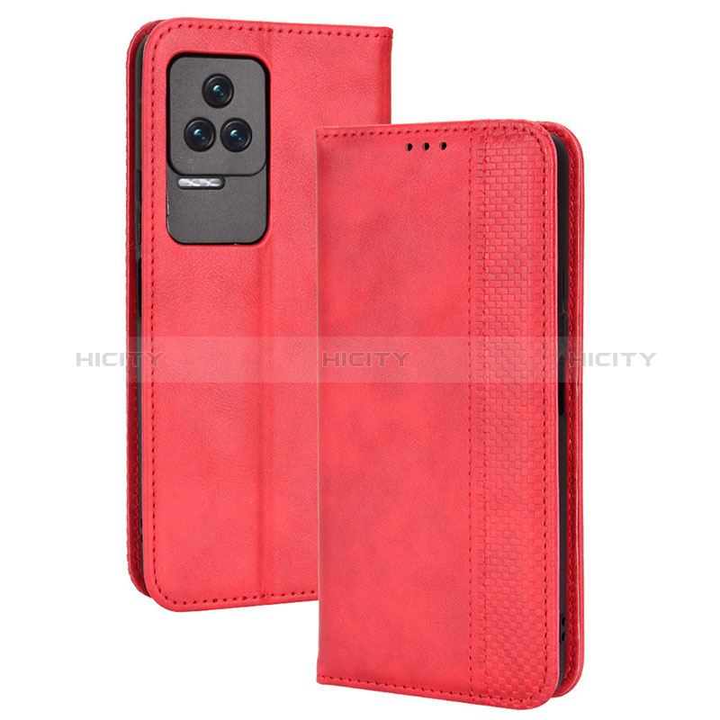 Coque Portefeuille Livre Cuir Etui Clapet BY4 pour Xiaomi Redmi K50 5G Plus