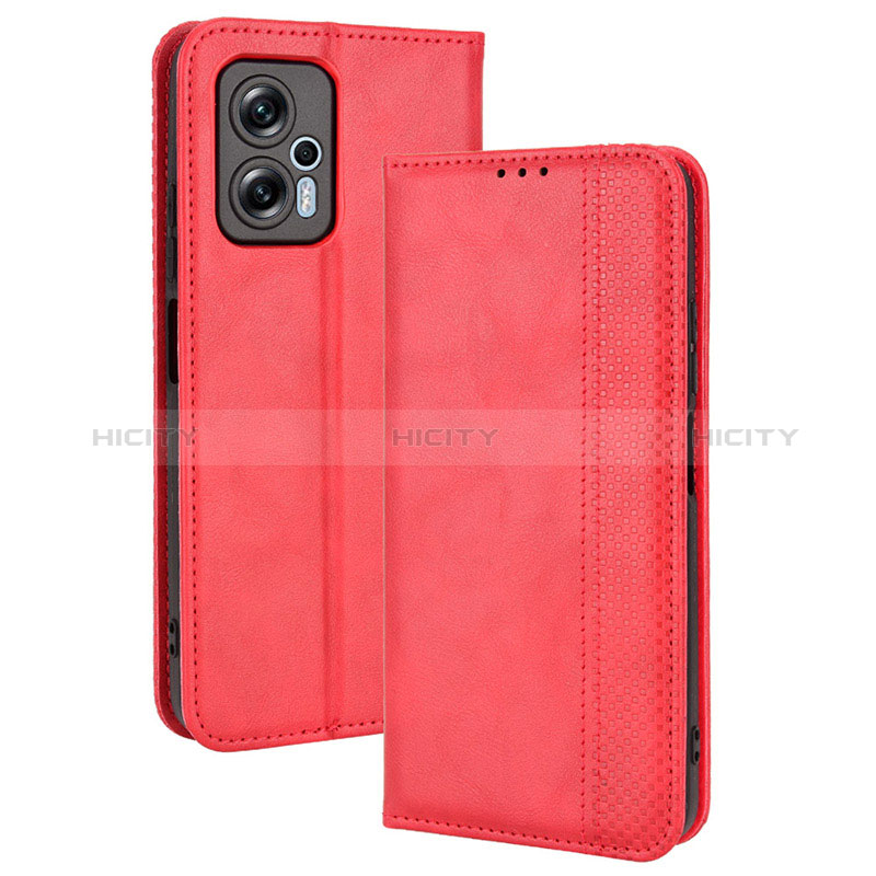 Coque Portefeuille Livre Cuir Etui Clapet BY4 pour Xiaomi Redmi K50i 5G Plus