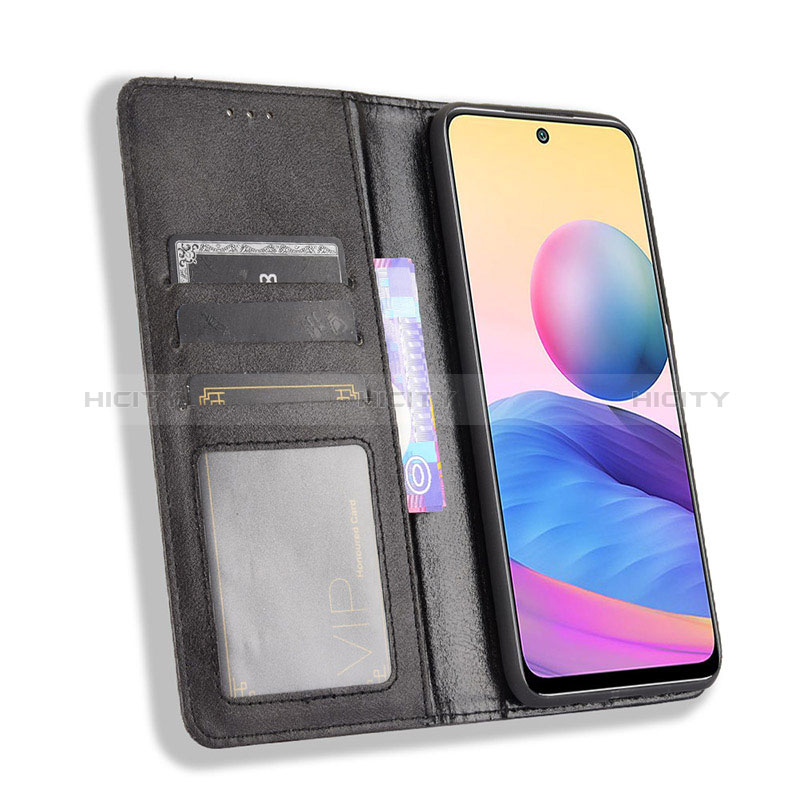 Coque Portefeuille Livre Cuir Etui Clapet BY4 pour Xiaomi Redmi Note 10 5G Plus