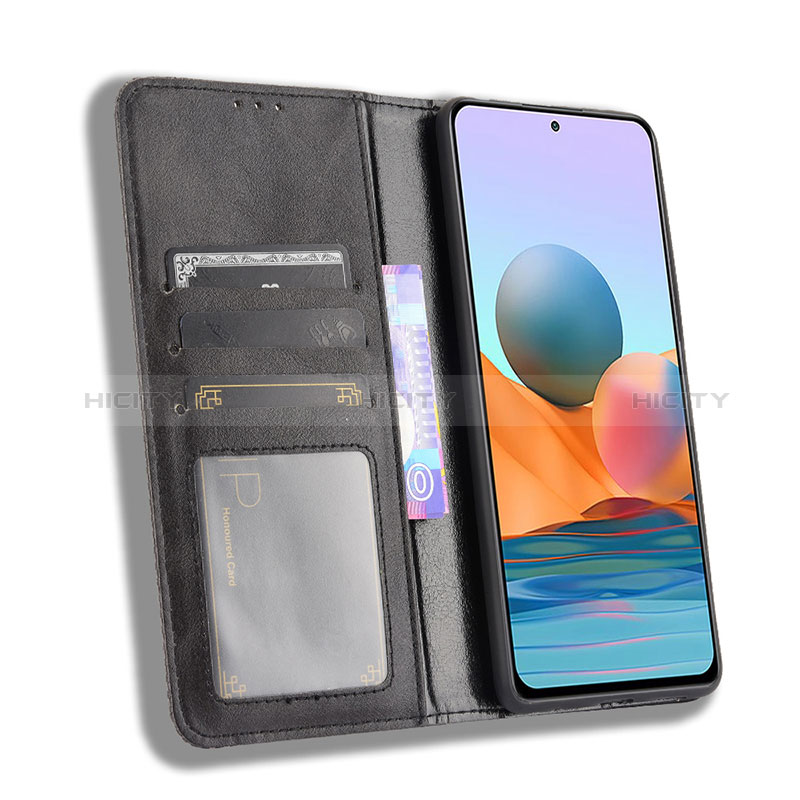 Coque Portefeuille Livre Cuir Etui Clapet BY4 pour Xiaomi Redmi Note 10 Pro Max Plus